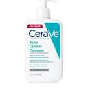 CeraVe Acne Control Cleanser, 2% Salicylic Acid Treatment Formulated With Niacinamide + Ceramides + Oil Absorbing Clay, Gentle Face Wash Helps Clear & Prevent Acne, Fragrance Free, 16 Ounce (16 Fl Oz (Pack of 1))