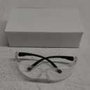 NoCry Safety Glasses with Clear Anti Fog Scratch Resistant Wrap-Around Lenses and No-Slip Grips, UV Protection. Adjustable (Black & Black, 1 pack)