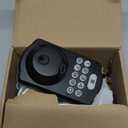 Veise KS02A Fingerprint Keyless Entry Door Lock, Auto Lock, Electronic Keypad Deadbolt for Front Door, Biometric, Anti-Peeping Password, Easy Install, Matte Black