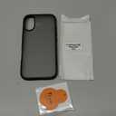 TAURI for iPhone 17 Case, Anti-Yellowing with Screen Protector, Translucent Matte Military-Grade Protection Shockproof Slim Phone Case for iPhone 17, Matte Black