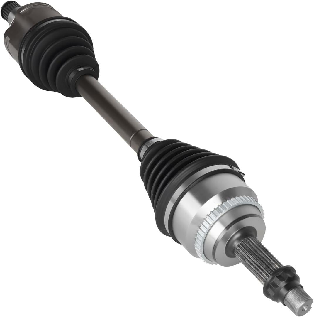 NEW Front Left CV Axle Driver Side Shaft Assembly fits for Toyota Camry 2002 2003 2004 2005 2006 2007 2008 2009 2.4L, for Highlander 2001-2007 2.4L FWD, for Solara 2004-2008 2.4L, for 66-5245