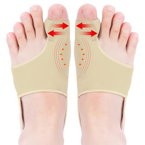 sundpik Bunion Corrector for Women, Bunion Splint-Hammer Toe Straightener-Toe Spacers Pain Relief