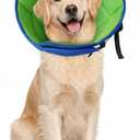 Dog Cone for Large Dogs After Surgery, Soft Dog Cone Collar for Dogs to Stop Licking, Adjustable Comfy E-Collar Alternative Lightweight Post-Surgery Recovery Elizabethan Collar for Pet (Large(Neck Girth:13.39"-17.32"))