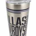 Dallas Cowboys 18oz Stainless Steel Travel Tumbler