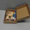 12 Pcs Philippine Christmas Tree Parol Craft Kit Color Your Own Wooden Filipino Christmas Ornaments Paint Crafts Kit Traditional Capiz Star Decorations