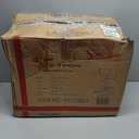 Flash Furniture Erik Contemporary Adjustable Height Barstool with Footrest and Rounded Mid-Back, Upholstered Bar or Counter Height Stool, Black, Seat Only, 2 Pcs