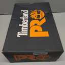 Timberland PRO mens Morphix 6 Inch Composite Safety Toe Waterproof (10.5 Wide, Black/Red-2024 New)