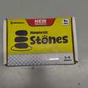 Magnetic Chess Game with 24PC Stones, Magnet Games with String, 2-in-1 Game Mat Bag, Family Games for Kids and Adults