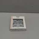 BIBS Pacifiers - Colour 4-Pack | BPA Free Baby Pacifier | Round Nipple Binkies | Natural Rubber Latex Soother | Made in Denmark | Size 6-18 Months | Cloud