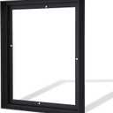 CANFRAVAS Canvas Frame 24x36, DIY Metal Canvas Floater Frame, 1.5" Deep Canvas Floating Frame,Frames for Canvas Art, Floater Frame for Canvas Painting, Floating Frame for Canvas (Black,24"x36")