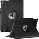 LRCXL Case for iPad Air 3rd Generation 10.5 inch 2019 / iPad Pro 10.5" 2017-360 Degree Rotating Stand Smart Protective Cover with Auto Sleep/ Wake Feature (Black)