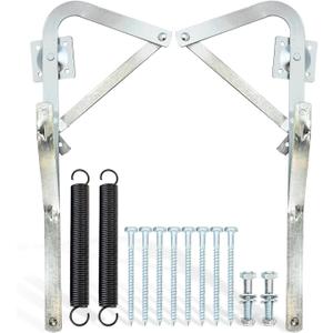 55-2 Attic Ladder Hinge Arms with Springs -for Attic Ladder Hinge Manufactured After 2010 Compatible with Werner Mk5, WU2210, W2208, W2210 Attic Ladder Replacement Kit