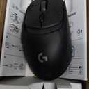 Logitech G309 Lightspeed Wireless Gaming Mouse, Lightweight, LIGHTFORCE Hybrid Switches, Hero 25K Sensor, 86g & 300+ hr Battery Life with AA Battery, 6 Programmable Buttons, PC & Mac - Black