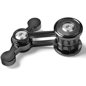 Fidget Spinner for Adults, Metal Silent Figette Office Desk Toy Quiet Cool Gadgets Gifts for Teen Boys Kid Anxiety Stress Relief Calm Down Sensory Autism Autistic ADHD Airplane Travel (Black)