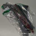 Shower Splash Guard Kit - Large Size Thickened Water Blocker with Extra-Strong Adhesive for Walk-in Shower/Bathroom/Bathtub/Kitchen Sink - Black Frosted/Matte Acrylic Plate Pack of 2 (10"x12")