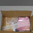 Tropical Flamingo Party Balloons Stand Kit 2 Sets With 2 Flamingo Foil Balloons Tropical Animal Themed Balloon Centerpieces for Tables for Luau Birthday Wedding Baby Shower Party Decorations