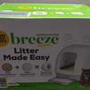 Purina Tidy Cats Breeze Covered Cat Litter Box System Kit with Pellet Cat Litter, Hooded Litter Box, and Litter Box Pads