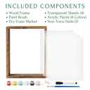 2026 Upgraded Family Handprint Kit for 4, Happy New Year Gifts for 2026, Kids Gift and Family Gift, DIY Hand and Footprint Craft Kit with Kids