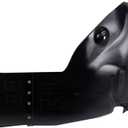 TRQ Front Right Inner Fender Liner Black Passenger Side Compatible with 2017-2019 Kia Soul KI1249150