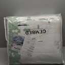 Modern Area Rug - Geometric Rug for Bedroom Living Room, Machine Washable Rug Soft Non Slip Non Shedding, Checkered Rugs for Teen Dorm Home Decor Aesthetic, Nursery, Playroom, Green, 9'x12'