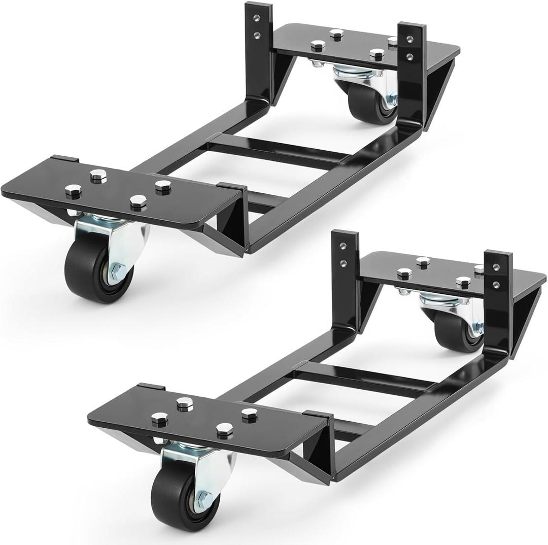 Aurelema 2 Pcs Heavy Duty Piano Dolly with Wheels for Upright Piano
