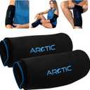 2 Pack | Premium Elbow Ice Pack Wrap & Knee Ice Pack Wrap - Reusable Gel Ice Sleeves, Leg Ice Compress, Arm Ice Sleeve, Elbow Ice Compression Wrap - Cold and Heat Therapy for Injuries
