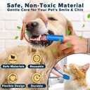 6PCS Pet Grooming Kit for Dogs,Cats and Horses | Dog Washing Gloves | Dog Bath Brush | Dog Bath Gloves | Dog Shampoo Brush | Pet Grooming Gloves | Dog Bath Supplies (Navy Blue)