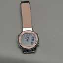 Women Pedometer Watch for Walking Steps and Miles-Step Counter for Calories,30M Waterproof-EL Backlight-Countdown-Stopwatch-No App Step Tracker for Adults Seniors (Pink)