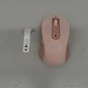 Logitech Wireless Mouse Signature M650- Small Hands, 2-Year Battery, Silent Clicks, Customizable Buttons, Bluetooth, PC/Mac/Chromebook - Rose, Right-Handed, Small-Medium