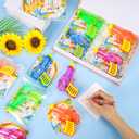 24 Pack Mini Water Gun Bulk Color Small Plastic Squirt Water Guns with Cards Plastic Bags for Kids Summer Outdoor Activities Beach Pool Party Favors 2026