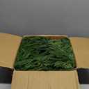 Prelit & Timer - 9 Ft by 12 Inch Christmas Garland with Lights, Real Touch Norfolk Pine Garlands Cedar Garland Artificial Realistic Soft Thickness 180 Pine Cypress Tips for Mantle Table Stairs Railing