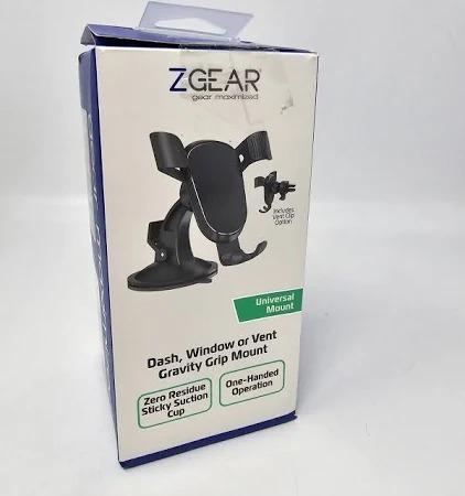ZGEAR Dash, Window Or Vent Gravity Grip Mount Universal Mount