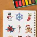 2 x Beginner Watercolor Painting Kit Watercolor Workbook Coloring Book 12 Colors Paint Set with Brush, Easily Master Beginner Friendly Watercolor Paint Set Gift for Adults Teens. (Fruit), 1 Count