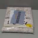 Uphome Boho Bathroom Rugs, Distressed Farmhouse Light Khaki Bath Mat, Comfy Velvet Small Bath Rugs Non Slip Washable, Vintage Oriental Toilet Rug for Sink Shower Vanity, 20x32 inch