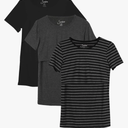 Sosolism 3 Pack Nursing Top Summer Short Sleeve Breastfeeding Shirts for Women Casual Round Neck Pumping T-Shirts, Size 2XL