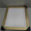 [1 Pack] Kids Art Frames, 10x12.5 Front Opening Kids Artwork Frames Changeable, Displays 8.5x11 With Mat and 10x12.5 Without Mat, Holds 50 Pcs, for 3D Picture, Crafts, Hanging Art, Portfolio Storage