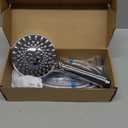 SR SUN RISE Filtered Shower Head with Handheld High Pressure 9 Spray Mode Showerhead Detachable Shower Head Water Softener Filters Beads for Hard Water Remove Chlorine 1 Filter Chrome