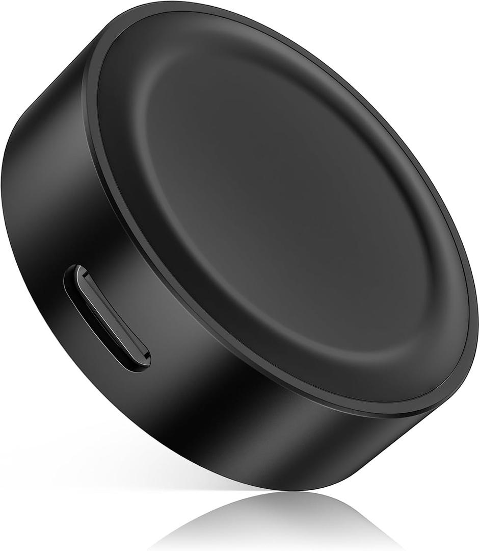 RUXELY Magnetic Charger Adapter for Apple Watch,5W Portable Wireless Fast iWatch Charger with USB C & iPhone Power Port,Short Apple Watch Charging Cable for iWatch Series 11 10 9 8,Ultra 3,42/46/44mm