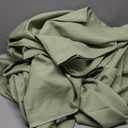 BRILLMAX 6 Pack Sage Green Tablecloths for 6 Foot Rectangle Tables 90 x 132 Inch - 6ft Rectangular Bulk Linen Polyester Fabric Washable Cloth Cover for Wedding Reception Banquet Birthday Party