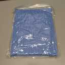 Womens Summer Tops Crochet Cap Short Sleeve Shirts Casual Loose Texture Round Neck Knit Tshirts Blouse (Blue, XXL)