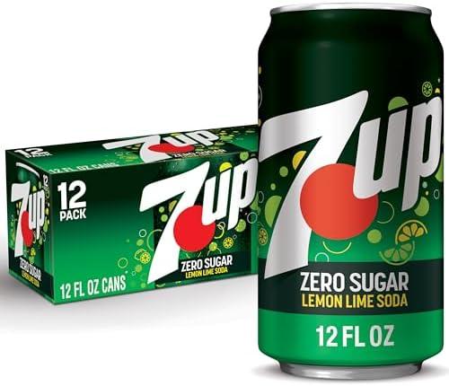 Set of 4 Pack, Zero Sugar 7-Up Soda, 12 Oz., Pack of 12, Best Buy Dec 25, 2026