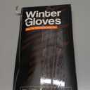 rivmount Winter Waterproof Ski Snow Warm Gloves for Women Men, Windproof Cold Weather Thermal with Touchscreen Fingers, for Running Driving Cycling Hiking Biking Outdoor Sports Daily Work (Large, Black)