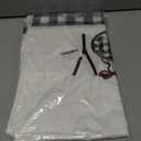 Artoid Mode Black White Buffalo Plaid Xmas Trees Joy Christmas Kitchen Towels Dish Towels, 18x26 Inch Seasonal Winter Decoration Hand Towels Set of 2