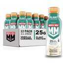 Muscle Milk Plant Based Protein Shake, Vanilla Caramel, 11.16 Fl Oz (Pack of 12) BBD: 09-10-26