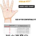 Deerskin Leather Gloves for Men and Women  Warm Winter Gloves with Soft Fleece Lining, Perfect Outdoor (Large)