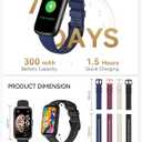 Fitness Tracker, Smart Watches for Women Men with Heart Rate/SpO2/Sleep Monitor, IP68 Waterproof Fitness Watches for Women Men, Step Tracker & Smart Watch for Android iPhone,Pedometer Watch, Gift