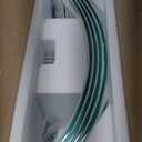 Skyflame 29" Round Glass Wind Guard, Upgraded Prevent Falling Apart Thick/Clear Tempered Glass Panel with Hard Aluminum Corner Bracket & Feet for 24" Round Fire Pit Burner Pans