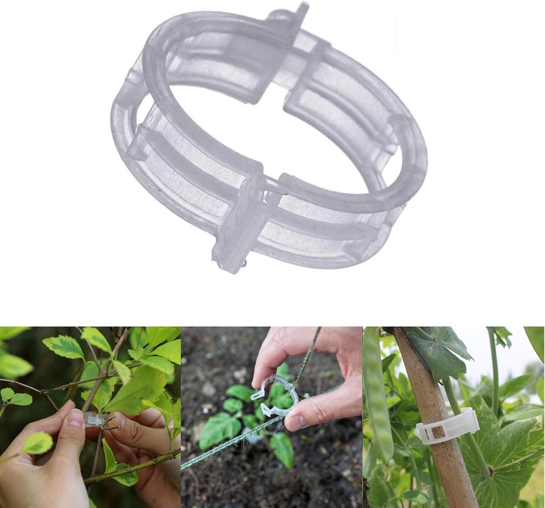 300 Pcs Tomato Clips, Garden Plant Clips for Support