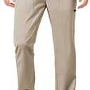 JMIERR Mens Casual Lightweight Pants Stretch Elastic Waist Drawstring Jogging Sweatpants Pants