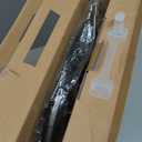 Escali Digital Glass Bath Scale for Body Weight, Bathroom Body Scale, High Capacity of 400 lb, Battery Included, Clear Round Platform